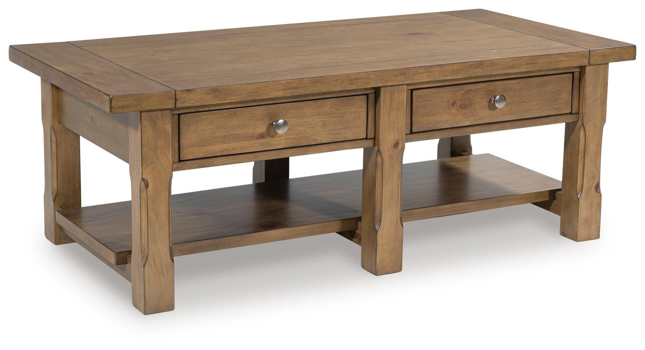 Vandenmore Coffee Table - US Furniture & Mattress (Waterbury,CT)*