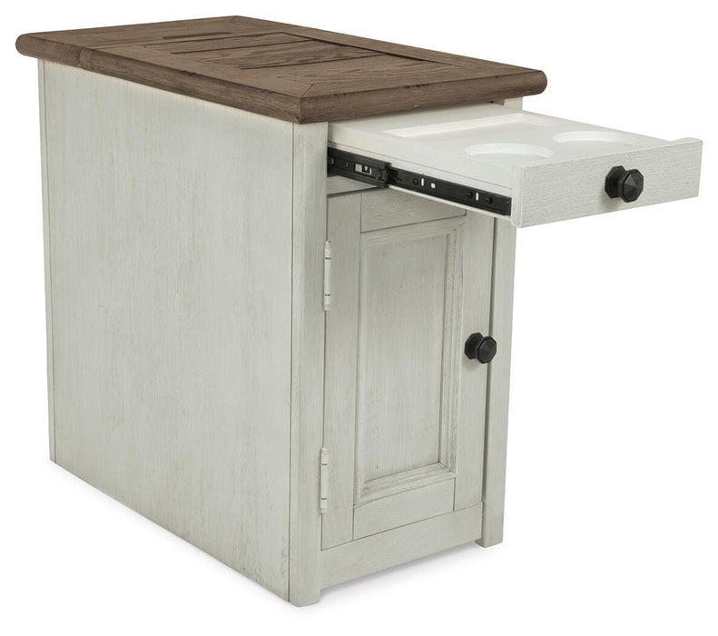 Bolanburg Chairside End Table with USB Ports & Outlets - US Furniture & Mattress (Waterbury,CT)*