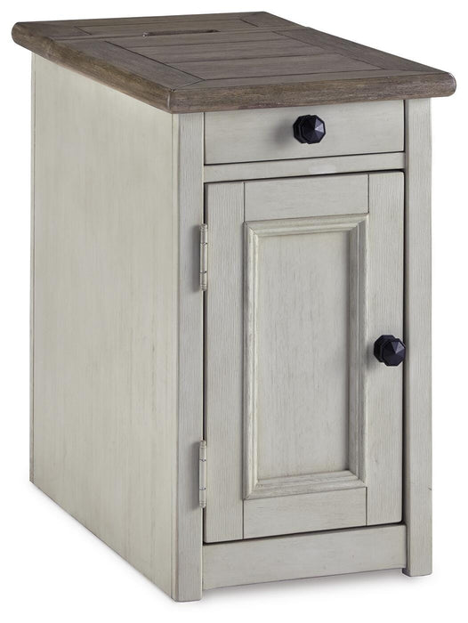 Bolanburg Chairside End Table with USB Ports & Outlets - US Furniture & Mattress (Waterbury,CT)*
