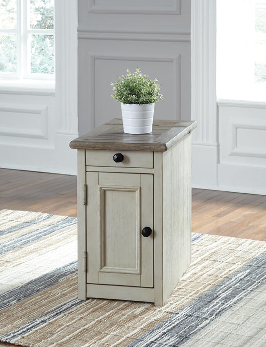Bolanburg Chairside End Table with USB Ports & Outlets - US Furniture & Mattress (Waterbury,CT)*