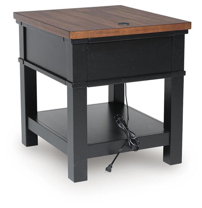Wildenauer End Table - US Furniture & Mattress (Waterbury,CT)*