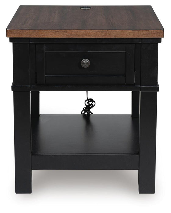 Wildenauer End Table - US Furniture & Mattress (Waterbury,CT)*