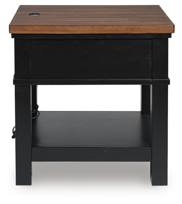 Wildenauer End Table - US Furniture & Mattress (Waterbury,CT)*