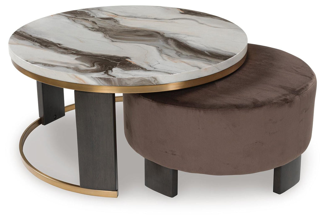 Jazmore Nesting Coffee Table (Set of 2) - US Furniture & Mattress (Waterbury,CT)*