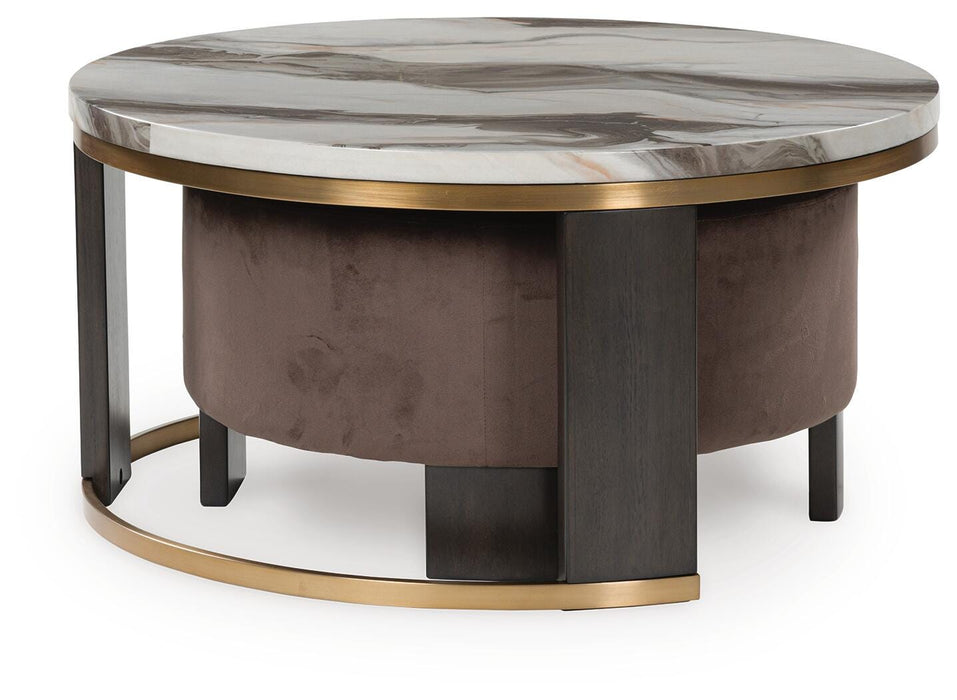 Jazmore Nesting Coffee Table (Set of 2) - US Furniture & Mattress (Waterbury,CT)*