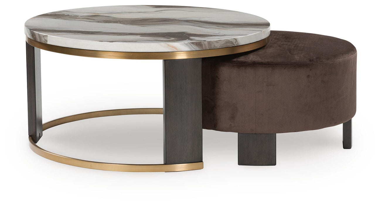 Jazmore Nesting Coffee Table (Set of 2) - US Furniture & Mattress (Waterbury,CT)*