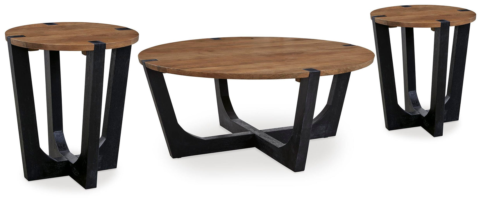 Hanneforth Occasional Table Set - US Furniture & Mattress (Waterbury,CT)*