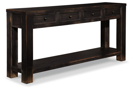 Gavelston Sofa/Console Table - US Furniture & Mattress (Waterbury,CT)*