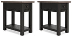 Tyler Creek End Table Set - US Furniture & Mattress (Waterbury,CT)*