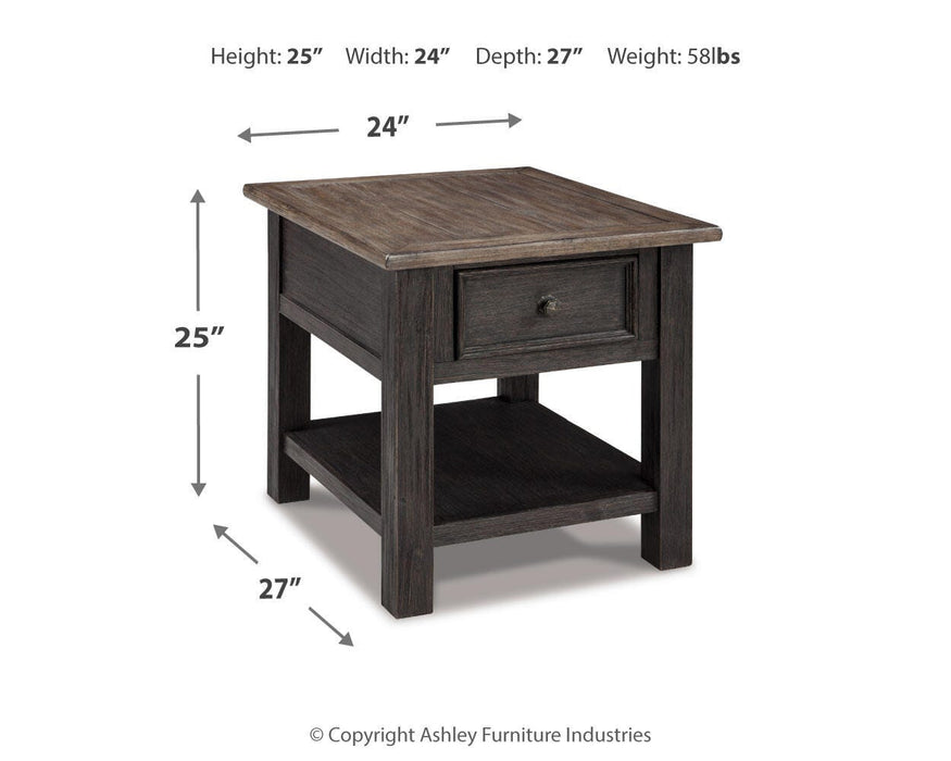 Tyler Creek End Table Set - US Furniture & Mattress (Waterbury,CT)*