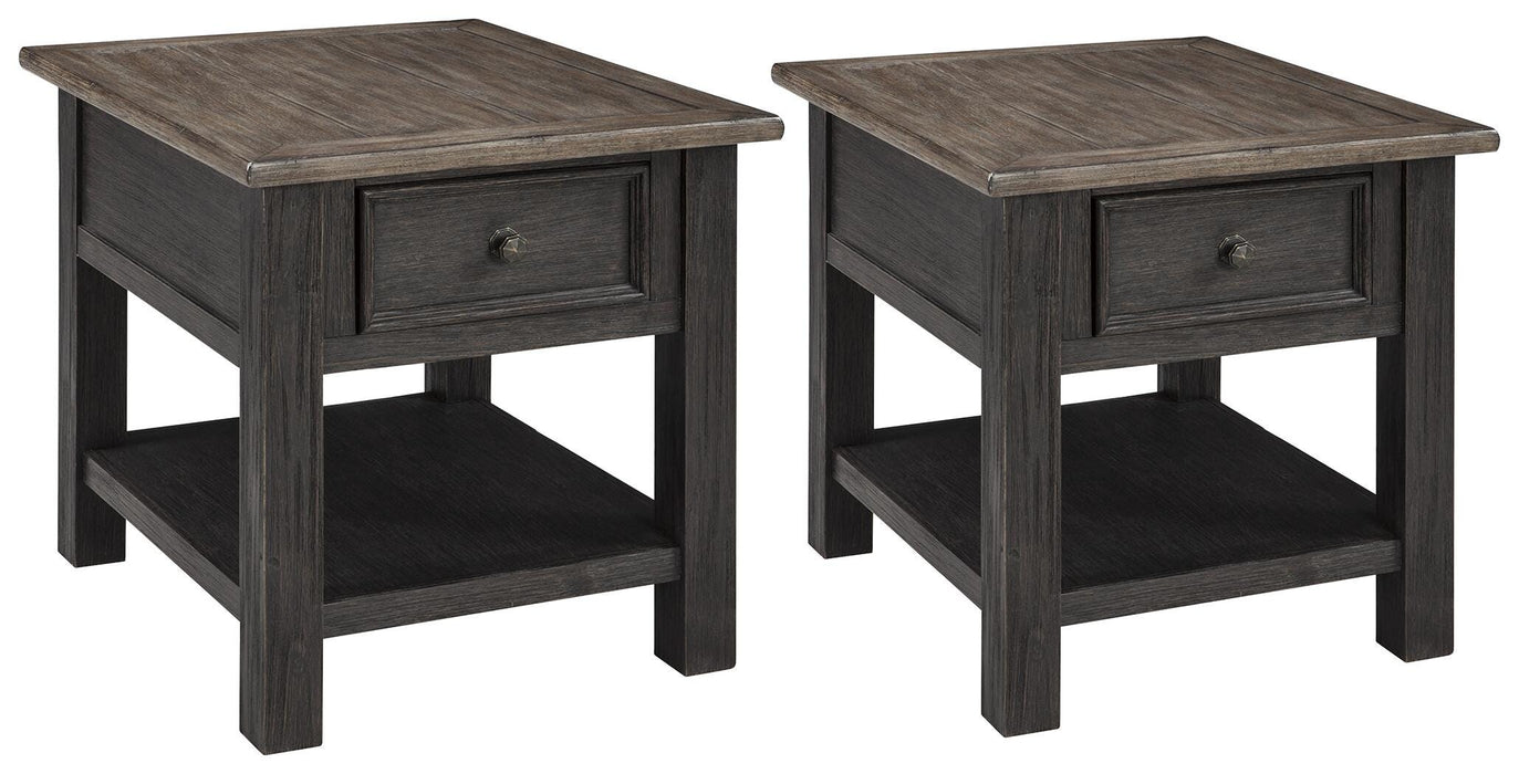 Tyler Creek End Table Set - US Furniture & Mattress (Waterbury,CT)*