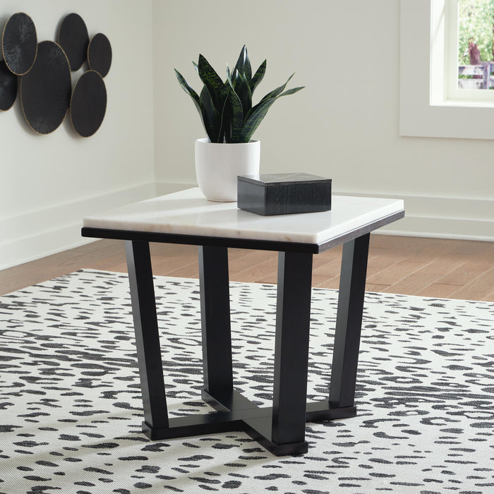 Fostead End Table - US Furniture & Mattress (Waterbury,CT)*