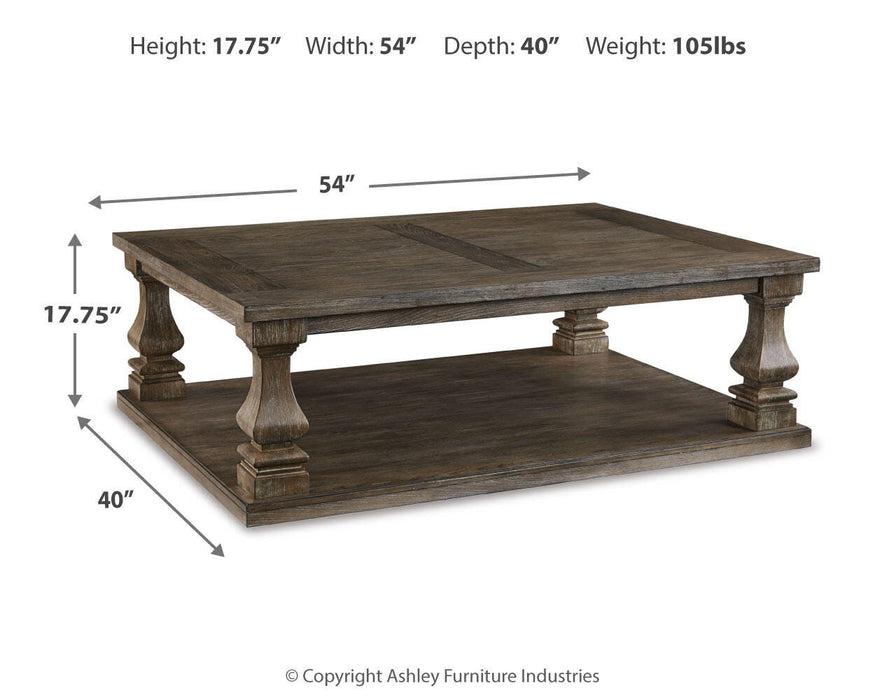 Johnelle Coffee Table - US Furniture & Mattress (Waterbury,CT)*