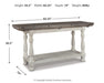 Havalance Sofa/Console Table - US Furniture & Mattress (Waterbury,CT)*