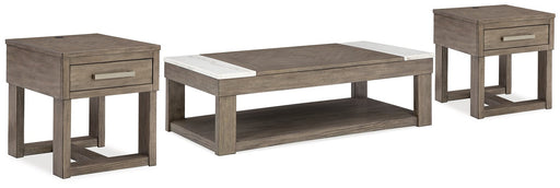 Loyaska Occasional Table Set - US Furniture & Mattress (Waterbury,CT)*