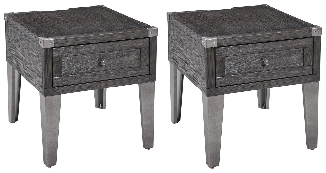 Todoe End Table Set - US Furniture & Mattress (Waterbury,CT)*