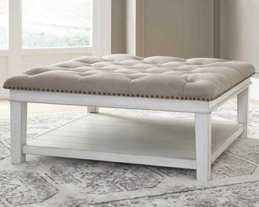 Kanwyn Upholstered Ottoman Coffee Table - US Furniture & Mattress (Waterbury,CT)*