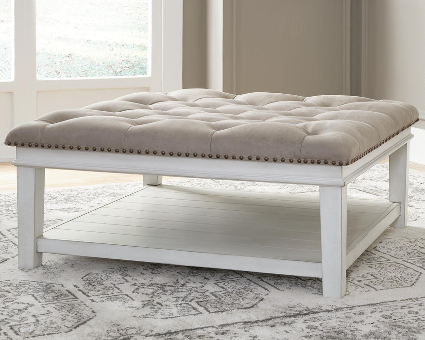 Kanwyn Upholstered Ottoman Coffee Table - US Furniture & Mattress (Waterbury,CT)*