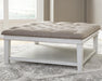 Kanwyn Upholstered Ottoman Coffee Table - US Furniture & Mattress (Waterbury,CT)*