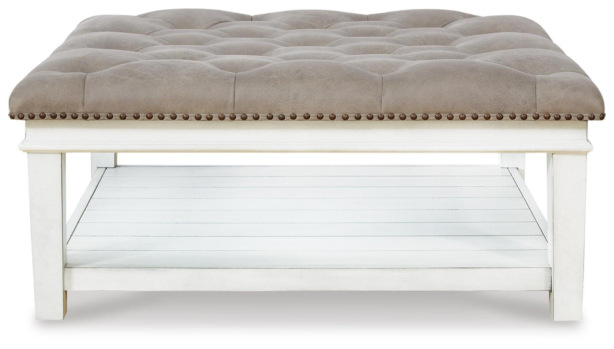 Kanwyn Upholstered Ottoman Coffee Table - US Furniture & Mattress (Waterbury,CT)*