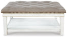 Kanwyn Upholstered Ottoman Coffee Table - US Furniture & Mattress (Waterbury,CT)*