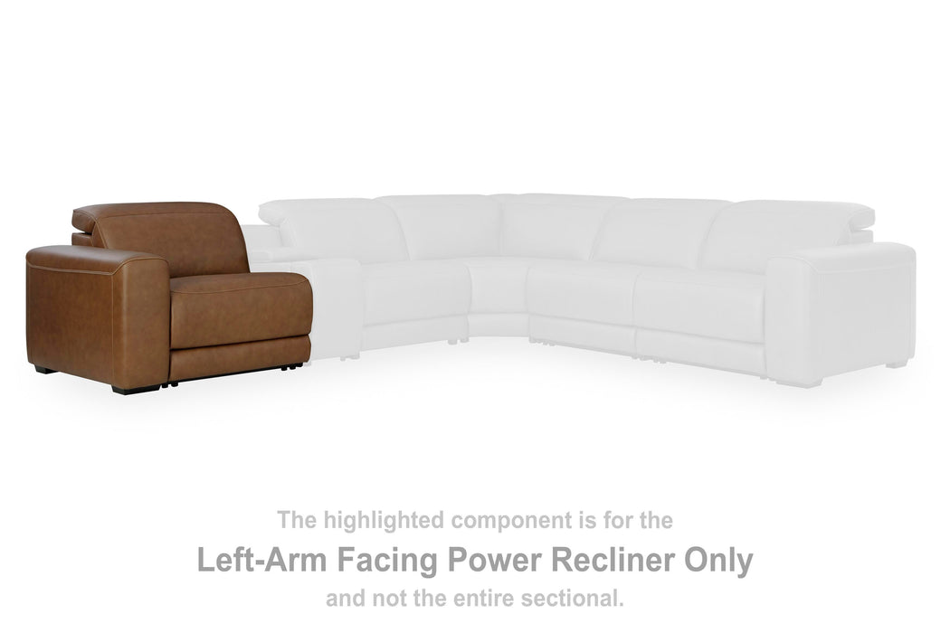 Magic Man 5-Piece Power Reclining Sectional - US Furniture & Mattress (Waterbury,CT)*