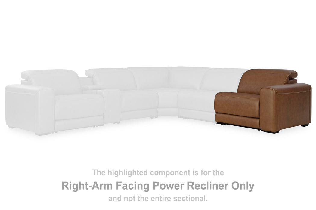 Magic Man 5-Piece Power Reclining Sectional - US Furniture & Mattress (Waterbury,CT)*