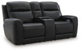 5Z-Comfort Power Reclining Loveseat with Console - US Furniture & Mattress (Waterbury,CT)*