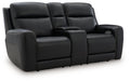 5Z-Comfort Power Reclining Loveseat with Console - US Furniture & Mattress (Waterbury,CT)*