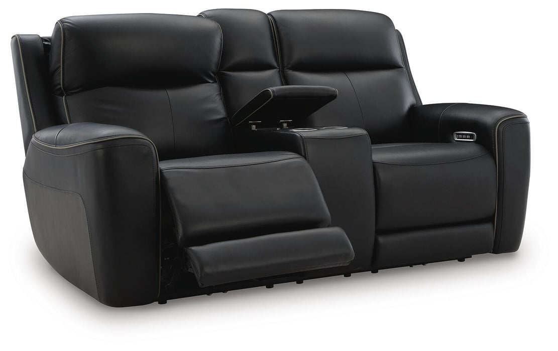 5Z-Relaxation Power Reclining Loveseat with Console - US Furniture & Mattress (Waterbury,CT)*