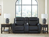 5Z-Comfort Power Reclining Loveseat with Console - US Furniture & Mattress (Waterbury,CT)*