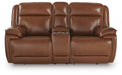 Healy Pier Power Reclining Loveseat with Console - US Furniture & Mattress (Waterbury,CT)*