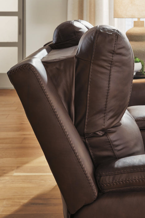 Bleckley Power Reclining Loveseat with Console - US Furniture & Mattress (Waterbury,CT)*