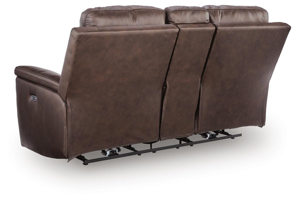 Bleckley Power Reclining Loveseat with Console - US Furniture & Mattress (Waterbury,CT)*