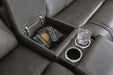 5Z - Pittson Power Reclining Sectional Loveseat with Console - US Furniture & Mattress (Waterbury,CT)*