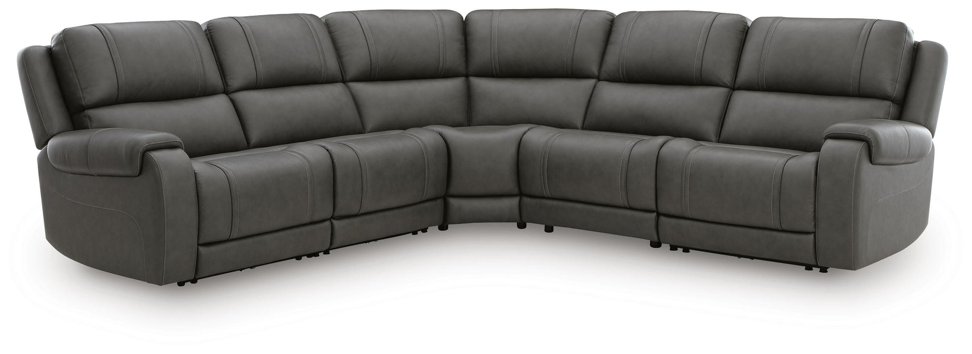 5Z - Pittson Power Reclining Sectional - US Furniture & Mattress (Waterbury,CT)*