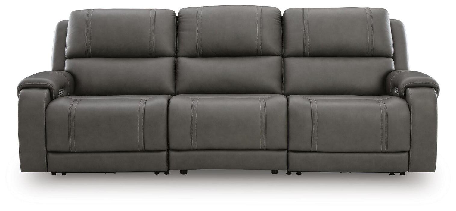 5Z - Pittson Power Sectional Reclining Sofa - US Furniture & Mattress (Waterbury,CT)*