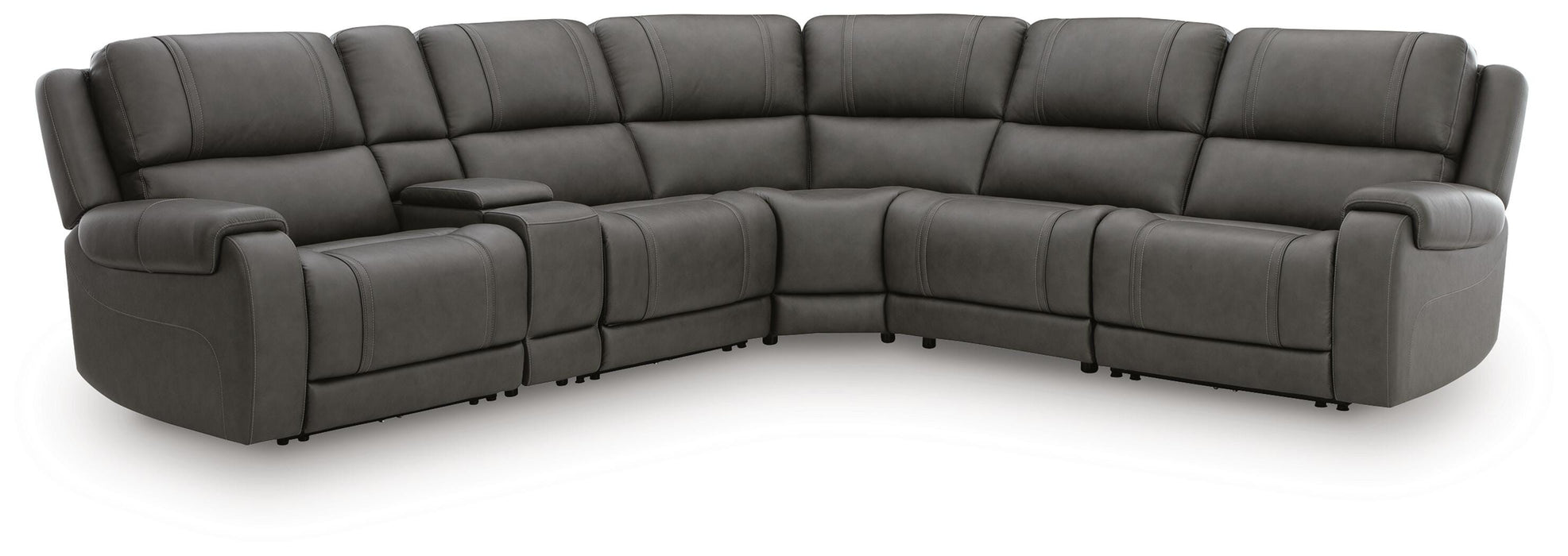 5Z - Pittson Power Reclining Sectional - US Furniture & Mattress (Waterbury,CT)*