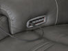 5Z - Pittson Power Reclining Sectional Loveseat with Console - US Furniture & Mattress (Waterbury,CT)*