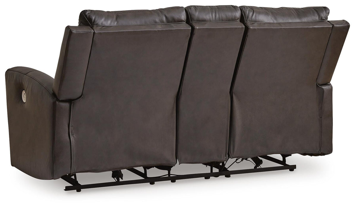 Boxmere Power Reclining Loveseat with Console - US Furniture & Mattress (Waterbury,CT)*