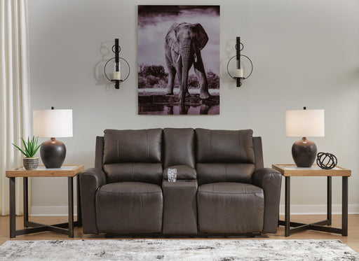 Boxmere Power Reclining Loveseat with Console - US Furniture & Mattress (Waterbury,CT)*