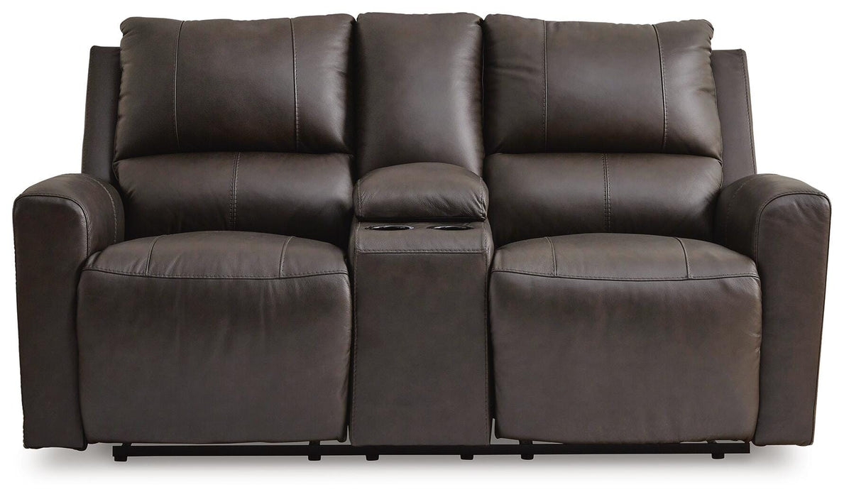 Boxmere Power Reclining Loveseat with Console - US Furniture & Mattress (Waterbury,CT)*