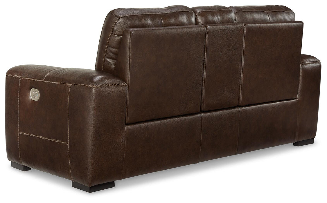 Alessandro Power Reclining Loveseat with Console - US Furniture & Mattress (Waterbury,CT)*