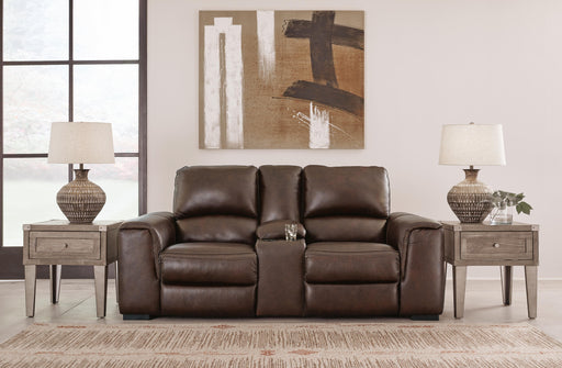 Alessandro Power Reclining Loveseat with Console - US Furniture & Mattress (Waterbury,CT)*