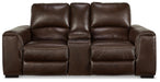 Alessandro Power Reclining Loveseat with Console - US Furniture & Mattress (Waterbury,CT)*