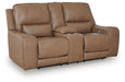 DeepWakes Power Reclining Loveseat with Console - US Furniture & Mattress (Waterbury,CT)*