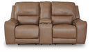 DeepWakes Power Reclining Loveseat with Console - US Furniture & Mattress (Waterbury,CT)*