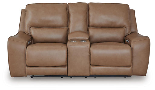 DeepWakes Power Reclining Loveseat with Console - US Furniture & Mattress (Waterbury,CT)*