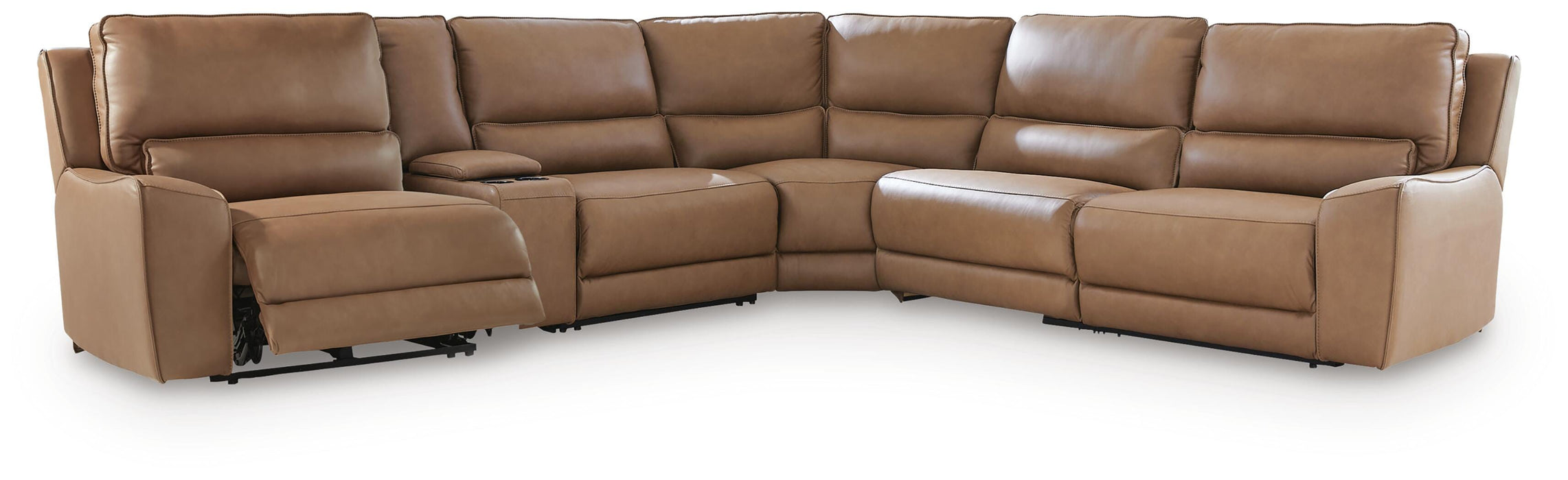 DeepWakes Reclining Sectional with Storage Console - US Furniture & Mattress (Waterbury,CT)*