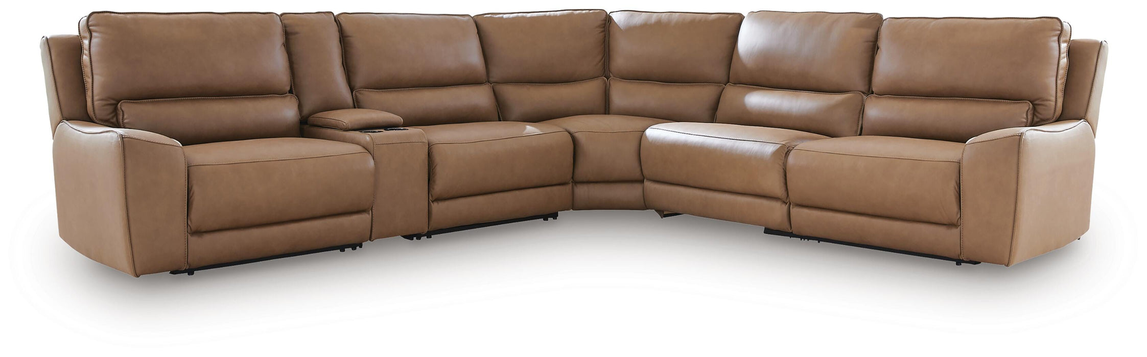DeepWakes Reclining Sectional with Storage Console - US Furniture & Mattress (Waterbury,CT)*